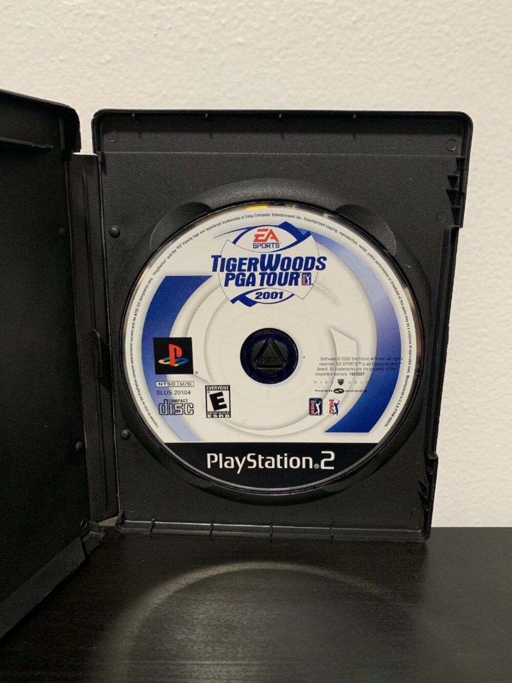 Tiger Woods PGA Tour 2001 - PS2 - Disc Only - Tested - PlayStation 2 - Golf